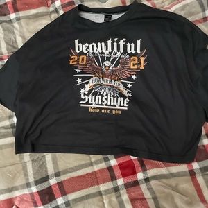 Positive yet edgy shirt